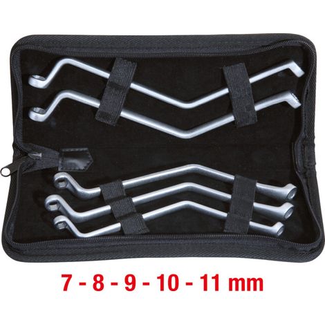 KS Tools Jeu de clés de purge de frein, 5 pcs., 7-11mm (1/5)