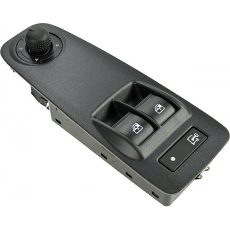 Interruttore alzacristalli specchietto sinistro Fiat Ducato Citroen Jumper Peugeot Boxer 2006-2014 Nero (1/3)