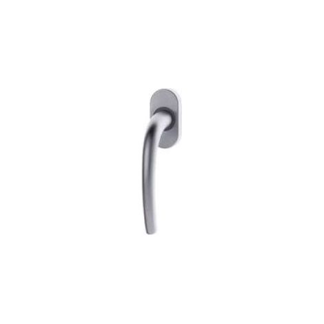 Ghidini 744578003 Maniglia Cremonese Ottone Cromato Satinato Milena DK40-35