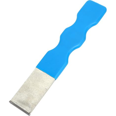 Grattoir en Carbure de 1 à 1/4 Po, Grattoir en Carbure de Tungstène en Fer Bleu Poignée Ergonomique Pointe en Carbure Portable Universel pour Joints Antirouille (1/5)