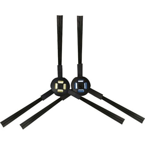 Spazzole laterali di ricambio per robot aspirapolvere iLife A7 A9S X785 X750 X800 (confezione da 4)