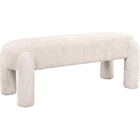 Banc élégant crème pour intérieur chic - Crème doux (1/5)
