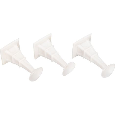 3er-Set Türstützen für Waschmaschinen (Turmform, weiche und langlebige Saugnäpfe) – Weiß (1/5)