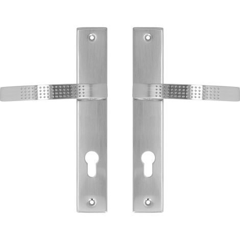 WOLFPACK LINEA PROFESIONAL juego manillas para puertas sena con bocallave