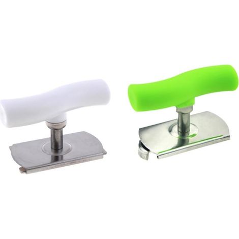 VOSAREA Ouvre bocal 2pcs en Acier Inoxydable Antidérapant Ouvre (1/5)