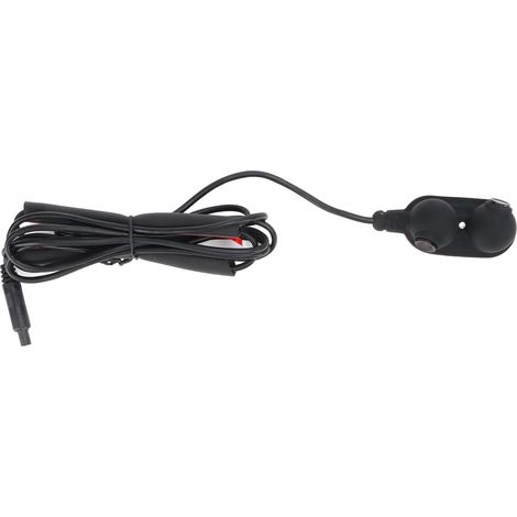 Caméra d'angle mort latérale de portière de voiture avec vision nocturne HD, étanche IP68, pour camion, camping-car, fourgonnette, remorque et véhicule d'urgence (côté droit) (1/5)