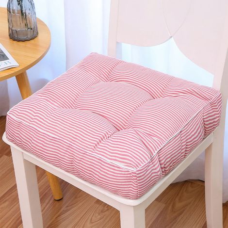 Coussin De Chaise - 40x40x10 Cm - En Polyester - Pour Chaise Bureau Tabouret Sol Canapé - 1 Pièce (1/5)