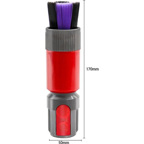 Adecuado para aspiradoras DYSON V7/V8/V10/V11/V12/V15, cepillo suave que no deja marcas. (1/2)