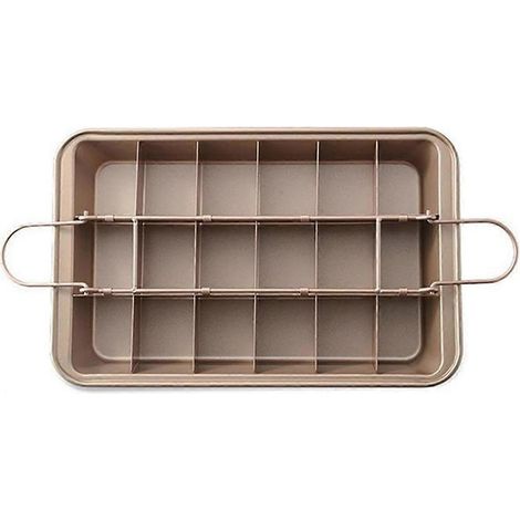 Kuchenform, Backutensilien, quadratisches Gitter, Schokoladen-Dessertkuchenform (1/5)