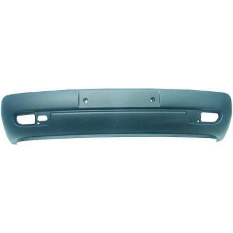 Pare-choc avant noir partie supérieure large avec trous anti-brouillards Volkswagen Transporter T4 phase 2 1996-2003