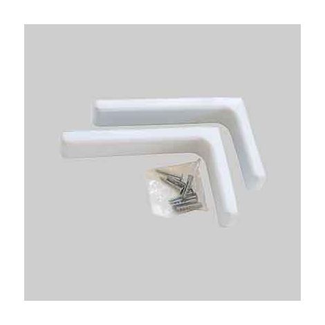 reggimensola per arredo 18x12 cm - marrone