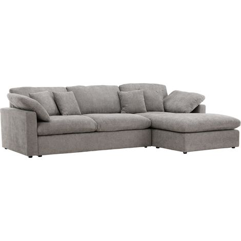 Canapé d'Angle Réversible "Amalfi" 297cm Gris (1/5)