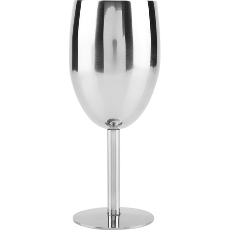 Verres à vin en acier inoxydable, flûtes à champagne, verres de bar à domicile (1/5)