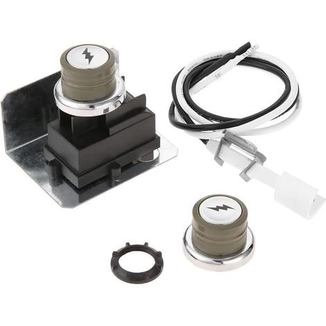 Zündungsset mit seitlichem Bedienknopf 91360, Ersatz für Weber-Gasgrills für Spirit E-210 E-310 E-320 Gasgrills, komplettes BBQ-Zündset für (1/5)