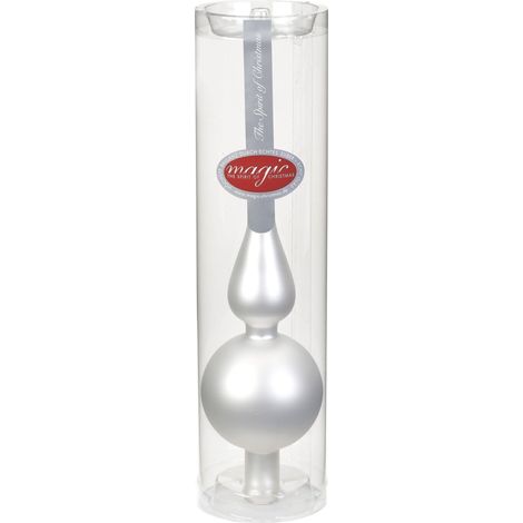 Cimier de Sapin en Verre 28 cm