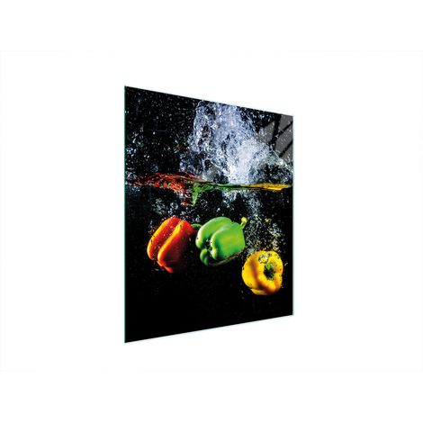 Glasschneidebrett 45x52 Pfeffer (1/5)