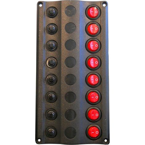 Pannello elettrico aaa led magnetico 8 interruttori (1/2)