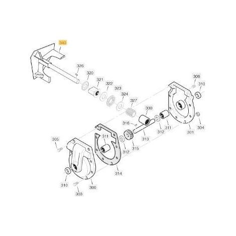 TURBINA (1074P-1174 HST) ORIGINAL STIGA - 1812-1735-01