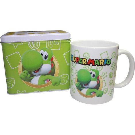 Nintendo Super Mario Bros Yoshi Taza Hucha