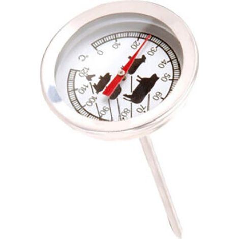 Fleischthermometer CY5656220 aus Edelstahl 5,4x1,2cm EXCELLENT HOUSEWARE