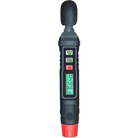 Digitales Schallpegelmessgerät 30-130 dB Schalldetektor Dezibelmesser (1/5)