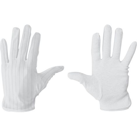 BJZ C-199 2814-L ESD-Handschuh rutschfest Kleider-Größe: L Polyester, Polyurethan