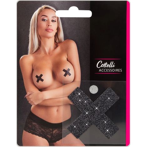 Decorazioni per capezzoli a forma di X (1/3)