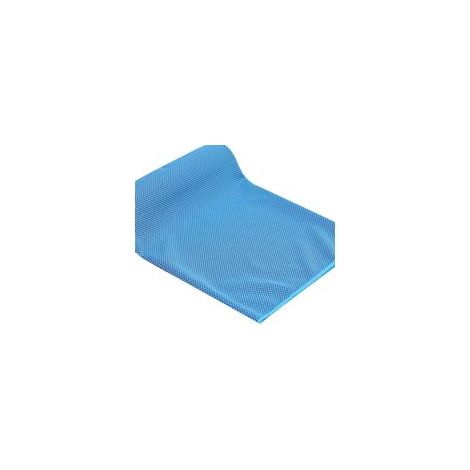 Serviette rafraîchissante inaltérable, légère, douce et respirante, idéale pour le yoga, le sport, la course à pied, la salle de sport et le fitness. Bleu ciel, 30 x 90 cm.