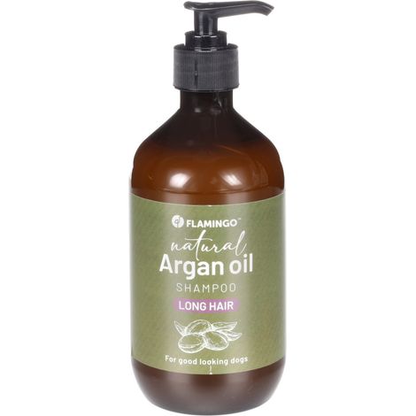 Shampoing Nature Races à poils longs 500 ml pour chien - Flamingo (1/2)