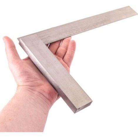 Engineer Square 12" Safety Precision Tool Durable Heavy Duty Metal Hobby