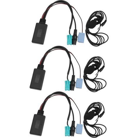 Si tratta di un adattatore gratuito per chiamate in vivavoce con microfono e tre cavi audio 5.0, compatibile con i modelli di auto dal 2005 al 2011.