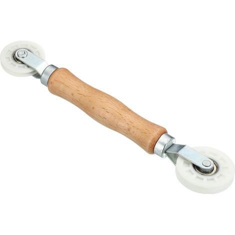 LED Bande Canal Rouleau Outil, U-Rainure Roues avec Bois Poignée Rapide Installation Outil pour 5-8mm Large LED Bande (1/5)