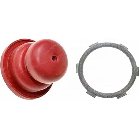 Pompe d'amorçage 632694 avec trou et anneau pour Tecumseh 632694A Ampoule d'amorçe Poire Carburateur Débroussailleuse Tondeuse Tracteur Carburant Essence