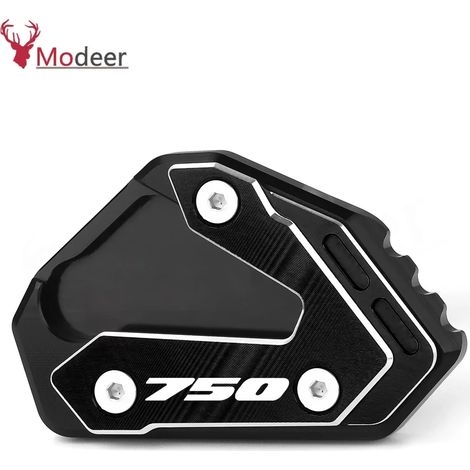 (750 Noir) Extension de béquille latérale pour moto, compatible avec Suzuki GSXR 600, GSX-R 750, GSX R 1000 et 1000R Maxpower. (1/4)
