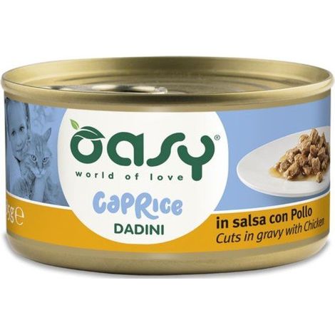 Gato Oasy  Corte Caprisa  85g - Kurczak 85g