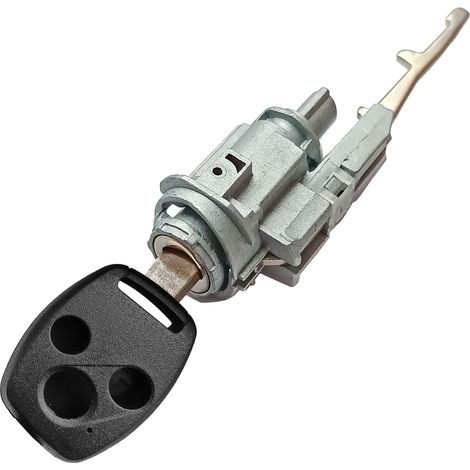 Applicable to Honda ignition lock straight board 3-button Accord Fit City Civic Odyssey CR-V City ignition lock cylinder (1/4)