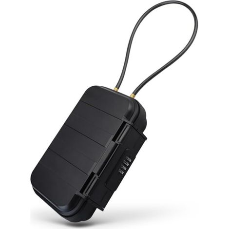 Lockable box, phone lockable box, security lockable box, transparent outdoor travel case, waterproof, travel case, password lock, box (1/5)