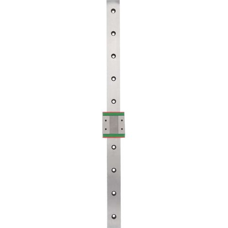 Glissière linéaire en acier inoxydable élargie, bloc coulissant pour équipement automatique MGW12C‑400‑1R (1/5)