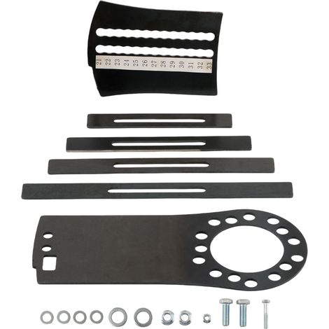 1 Set 5 Lug Wheel Tire Combination Measuring Fitment Tool Gauge For 5x5 5x4.5