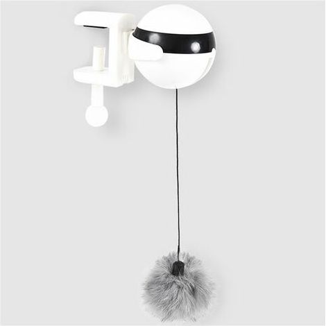Electric Cat Toy, Electric Lifting Balls, Self Healing Cat Toy, Pet Supplies (White) (1/5)