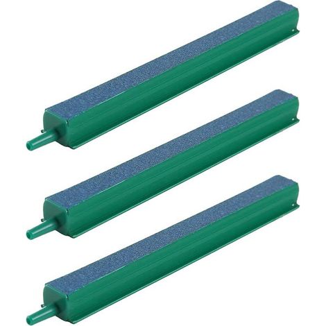 Air Stone Bar - 10 cm 20 cm 30 cm 50 cm - Aquarium Hydroponics Aeration - Green - 3 Pieces (1/5)