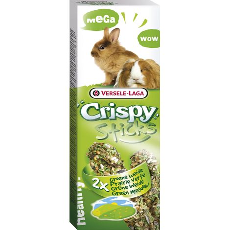 Mega bastoncini croccanti Rabbits-Guinea maiali "Green Meadow", 2 pezzi 140G