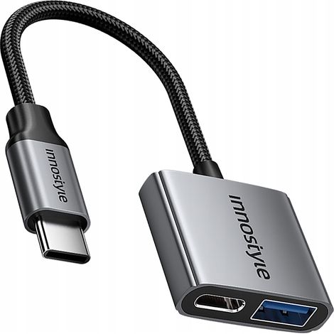 INNOSTYLE USB-C USB OTG USB-A Adapter-USB-Stick-Ladekabel