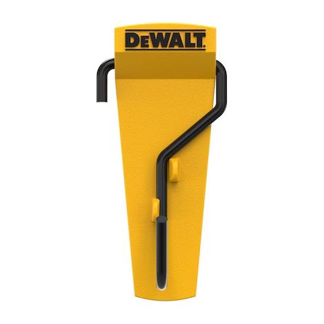 DEWALT Gancho para herramientas de mano, paquete de 8 ganchos de pared resistentes para organizar herramientas eléctricas, manuales y de jardín en tu taller, garaje o sótano (1/3)