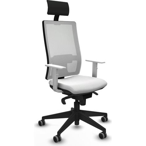 Piqueras y Crespo Horna Chaise de bureau blanc confortable