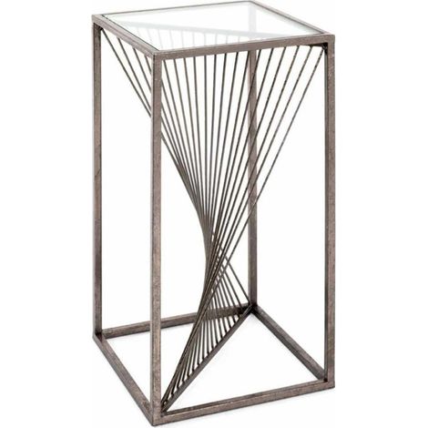 Console Design Antique "Brenzan" 60cm Bronze (1/4)