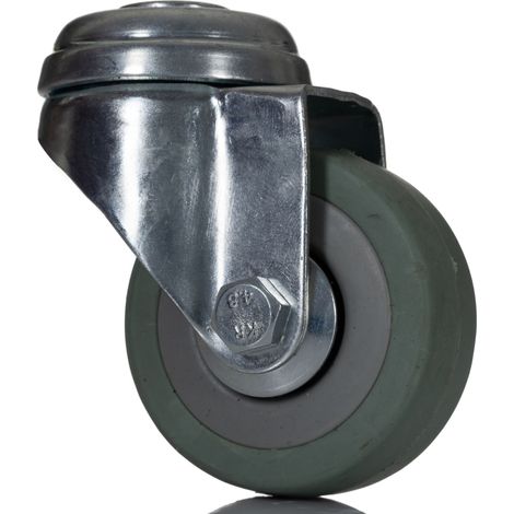 Roulettes industrielles Pivotante RS PRO, Diam 50mm, 50kg ( Prix pour 1 ) (1/3)
