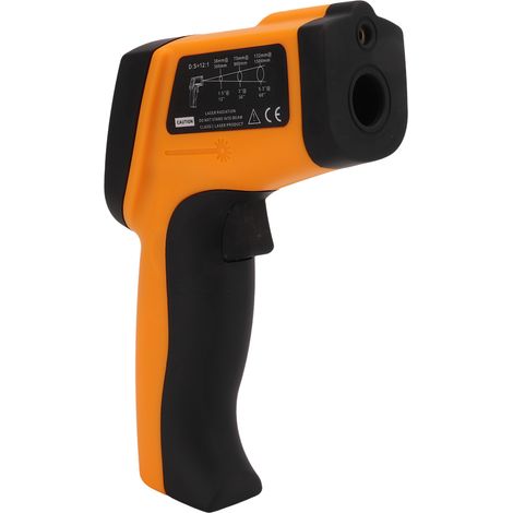 Das Infrarot-Thermometer XRCLIF-900 ist ein tragbares, berührungsloses Temperaturmessgerät für die Industrie. (1/5)