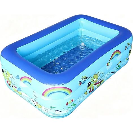 Pool für Kinder Wasserspiel mit Ablassstopfen aufblasbarer