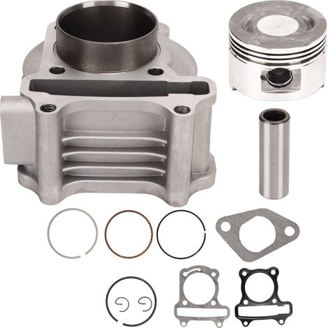 cylindre 50 mm complet avec segments de piston pour scooter